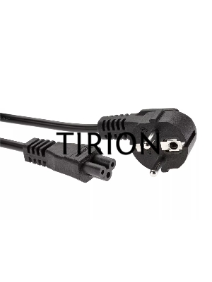 Кабель питания VCOM для ноутбуков 3М 3G*0.5mm 220V (CE022-CU) VDE стандарт