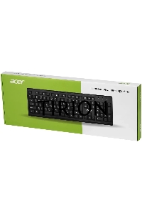 Клавиатура Acer OKW120 проводная, USB, черный