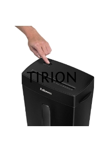 Шредер Fellowes PowerShred Р-42С черный (секр.P-4) фрагменты 8лист. 15лтр. скрепки скобы пл.карты