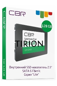 Накопитель SSD CBR Lite, 128Gb, 2.5
