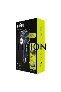 Электробритва Braun 51-W1600s белый/черный
