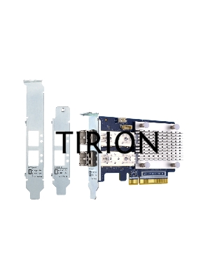 Сетевая карта QNAP QXP-16G2FC Dual-port Fiber Channel adapter, 2 x 16 Gb / s SFP +, PCIe Gen3 x8. For QTS OS ONLY