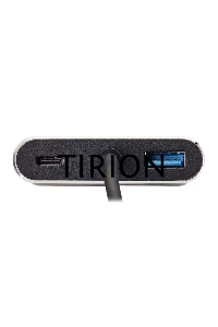 Кабель-концентратор USB3.1 TypeCm -->HDMI+USB3.0+PD+VGA Alum Grey 4K@30Hz, Telecom<TUC055>