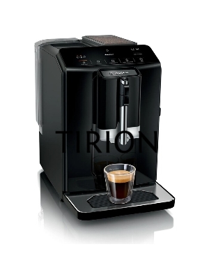 Кофемашина Bosch TIE20119 черный, исп. кофе - зерновой, 1.4 л, 1300 Вт, 15 Бар.