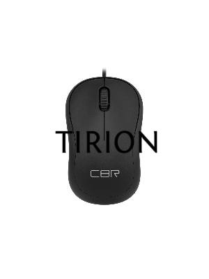 Мышь проводная CBR CM 106 черный, 1000 dpi, USB, кнопки - 3