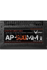 Блок питания Aerocool / Formula ATX 500W AP-500ММ 80 PLUS WHITE (20+4pin) APFC 120mm fan 6xSATA RTL