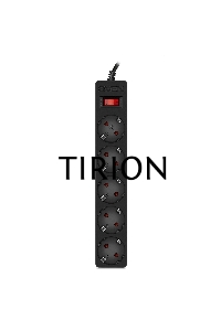 Фильтр SVEN SF-05E 5,0 м (5 розеток с защитными шторками) черный, цветная коробка