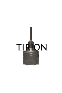 Коронка буровая по бетону с оснасткой TCT-72 М22 SDS-plus Master EKF tct-72-m22