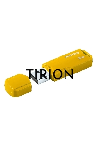 Флеш диск USB SmartBuy 8GB CLUE Yellow (SB8GBCLU-Y)