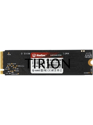 Накопитель SSD KingSpec NE-1TB, 1024GB, PCIe 3.0 x4, M.2 2280, NVMe, R/W 2400/1900