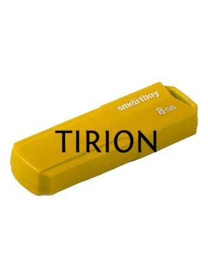 Флеш диск USB SmartBuy 8GB CLUE Yellow (SB8GBCLU-Y)
