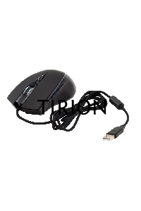 Мышь проводная Acer OMW131 черный, 6400 dpi, USB, кнопки - 7