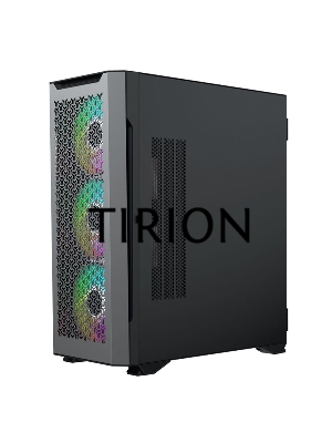 Компьютерный корпус ACD Fort 279G ATX, Black, USB2.0*2+USB 3.0+HD audio, RGB FAN:4*14cm, up to 9 pcs 3,5