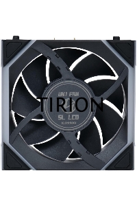 Вентилятор для корпуса Lian Li Uni Fan SL Wireless 120 LCD ARGB G99.12SLLCD1W1B.R0 черный, 120 мм, 1900 об/мин, 29.5 дБ, 4 pin