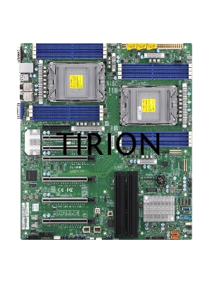 Серверная материнская плата Supermicro X12DPG-QT6-B, сокет LGA4189, чипсет Intel C621A, 16xDDR4 ECC, 6xPCIe 4.0 x16, 1xPCIe x8, 2xM.2, 10xSATA-III, 2x10 Gigabit Ethernet, 3xUSB 3.1, USB Type-C, VGA, COM, Enhanced E-ATX