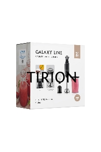 Блендер Galaxy Line GL 2166, черный с серебристым, погружной, 800 Вт, 15000 об/мин