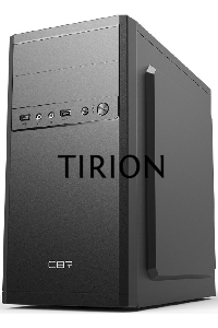 Компьютерный корпус mATX Minitower RD873, c БП PSU-ATX450-12EC, 2*USB 2.0, HD Audio+Mic, Black CBR PCC-MATX-RD873-450W