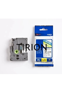 Картридж Brother TZ-E221 9 мм, 8 м, черный шрифт, белый фон, для BROTHER P-Touch