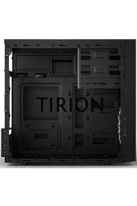 Компьютерный корпус mATX Minitower RD873, c БП PSU-ATX450-12EC, 2*USB 2.0, HD Audio+Mic, Black CBR PCC-MATX-RD873-450W