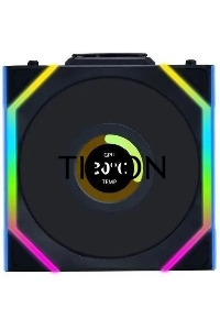Комплект вентиляторов для корпуса Lian Li Uni Fan SL Wireless 120 LCD ARGB (3 шт.) G99.12SLLCD1W3B.R0 черный, 120 мм, 1900 об/мин, 29.5 дБ, 4 pin
