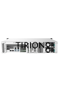 Сетевое хранилище без дисков SMB QNAP TS-1232PXU-RP-4G 12-Bay quad-core 64-bit AL324 1.7 GHz rackmount NAS with 250W redundant PSU, 4GB DDR4 UDIMM RAM (max 1x16GB), SATA 6Gb/s, 2x 10GbE SFP+ LAN, 2x2.5 GbE LAN, 1x PCIe Gen2 x2 slot. W/o RAIL-B02