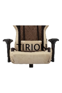 Кресло игровое Бюрократ VIKING 7 KNIGHT BR FABRIC коричневый текстиль/эко.кожа крестовина металл/пластик