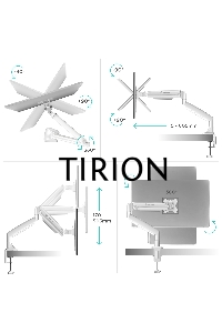 Кронштейн для мониторов ONKRON G100 белый 13
