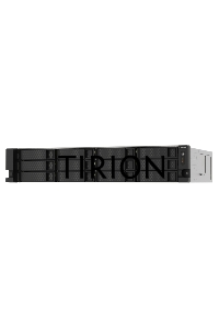 Сетевое хранилище без дисков SMB QNAP TS-1273AU-RP-8G NAS 12 HDD trays, 2x 2.5 GbE, rackmount, 2 PSU. 4-core AMD V1500B  2,2 GHz , RAM 8 GB (8 GB UDIMM DDR4 (1 x 8 GB) up to 32 GB (2 x 16 GB)). W/o rail kit RAIL-B02