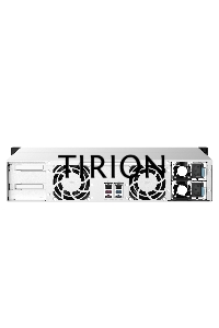 Сетевое хранилище без дисков SMB QNAP TS-1273AU-RP-8G NAS 12 HDD trays, 2x 2.5 GbE, rackmount, 2 PSU. 4-core AMD V1500B  2,2 GHz , RAM 8 GB (8 GB UDIMM DDR4 (1 x 8 GB) up to 32 GB (2 x 16 GB)). W/o rail kit RAIL-B02