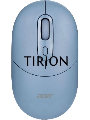 Мышь беспроводная Acer OMR301 синий, 1600 dpi, радиоканал, Bluetooth, USB, кнопки - 4