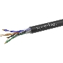 Кабель информационный Suprlan Median 01-0335-1, кат.5E U/UTP 4 пары, 24AWG, PE, внешний, 305м, черный