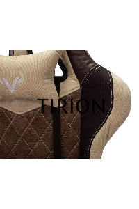 Кресло игровое Бюрократ VIKING 7 KNIGHT BR FABRIC коричневый текстиль/эко.кожа крестовина металл/пластик