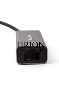 Кабель-переходник USB 3.0 (Am) --> LAN RJ-45 Ethernet 1000 Mbps, Aluminum Shell,Telecom <TU312M>