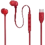 Наушники JBL Tune 310C  USB Type-C  внутриканальные  красный