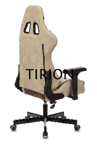 Кресло игровое Бюрократ VIKING 7 KNIGHT BR FABRIC коричневый текстиль/эко.кожа крестовина металл/пластик