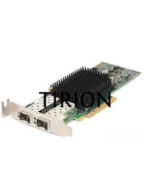 Адаптер HBA DELL Emulex LPe31002 Dual Port FC16 Fibre Channel HBA, PCIe Low Profile, Customer Kit, V2 (including FC16 trancievers x 2)