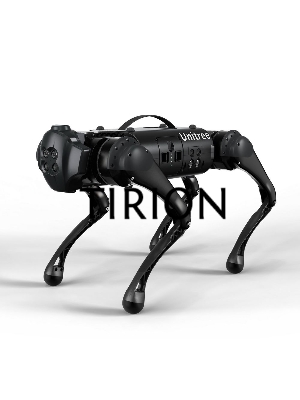 Четырехопорный робот Unitree Go1 Quadruped robot черный Edu