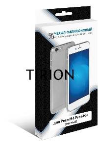 Чехол (клип-кейс) DF poCase-03  для Poco M4 Pro (4G)  желтый