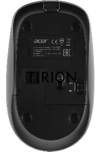 Мышь беспроводная Acer OMR307 черный, 1600 dpi, радиоканал, USB, кнопки - 4