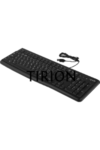 Клавиатура проводная Logitech K120 for business, USB Черный
