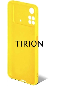Чехол (клип-кейс) DF poCase-03  для Poco M4 Pro (4G)  желтый