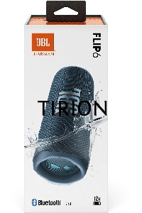 Портативная акустика JBL Flip 6 синий, Bluetooth 5.1, время воспроизведения 12 ч, емкость аккумулятора 4800 mAh, время заряда 2,5 ч, цвет синий