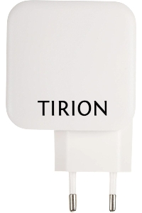 Блок питания TopON TOP-GaN-65W автоматический 65W 5V-20V 3.25A 2xUSB от бытовой электросети LED индикатор