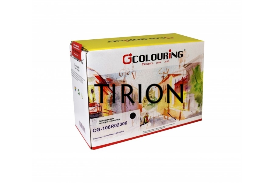 Картридж Colouring CG-106R02306 чёрный (11000 стр.) для принтеров Rank Xerox Phaser 3320DNI/3320
