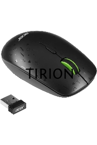 Мышь беспроводная Acer OMR307 черный, 1600 dpi, радиоканал, USB, кнопки - 4