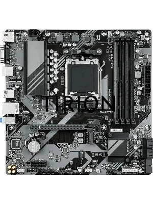 Материнская плата Gigabyte A620M DS3H, Micro-ATX, AM5, AMD A620, 4xDDR5, 4xSATA, 1xM.2, 1xPCI-E 4.0 x16, 1xPCI-E x1, 1xHDMI, 1xDP, 1xVGA, 1x 1Gb LAN, 1xUSB 3.2 Gen 1, 4xUSB 2.0, 3x3.5mm, 7.1, ATX