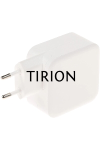 Блок питания TopON TOP-GaN-65W автоматический 65W 5V-20V 3.25A 2xUSB от бытовой электросети LED индикатор