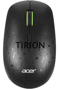 Мышь беспроводная Acer OMR307 черный, 1600 dpi, радиоканал, USB, кнопки - 4