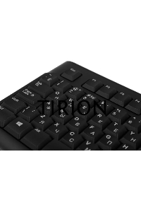 Клавиатура проводная Logitech K120 for business, USB Черный