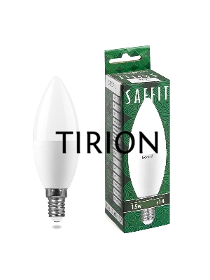 Лампа светодиодная SAFFIT SBC3715 LED 15вт Е14 белый матовая свеча